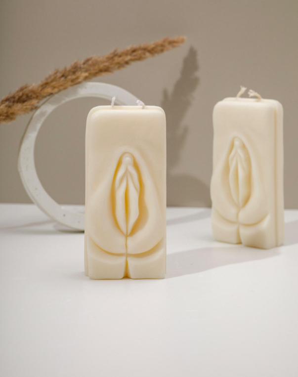 свеча соевая vulva с ароматом “личи и инжир” в Воронеже