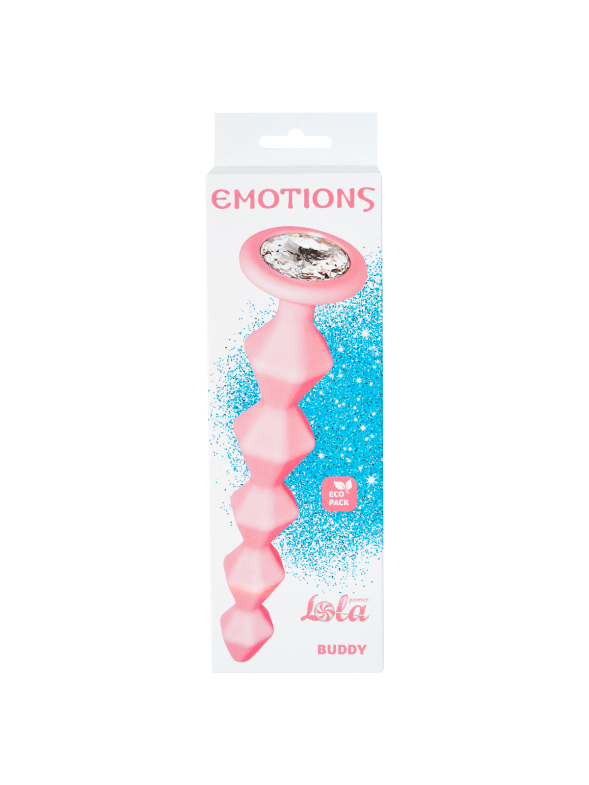 анальная цепочка с кристаллом emotions buddy pink 1400-01lola в Воронеже