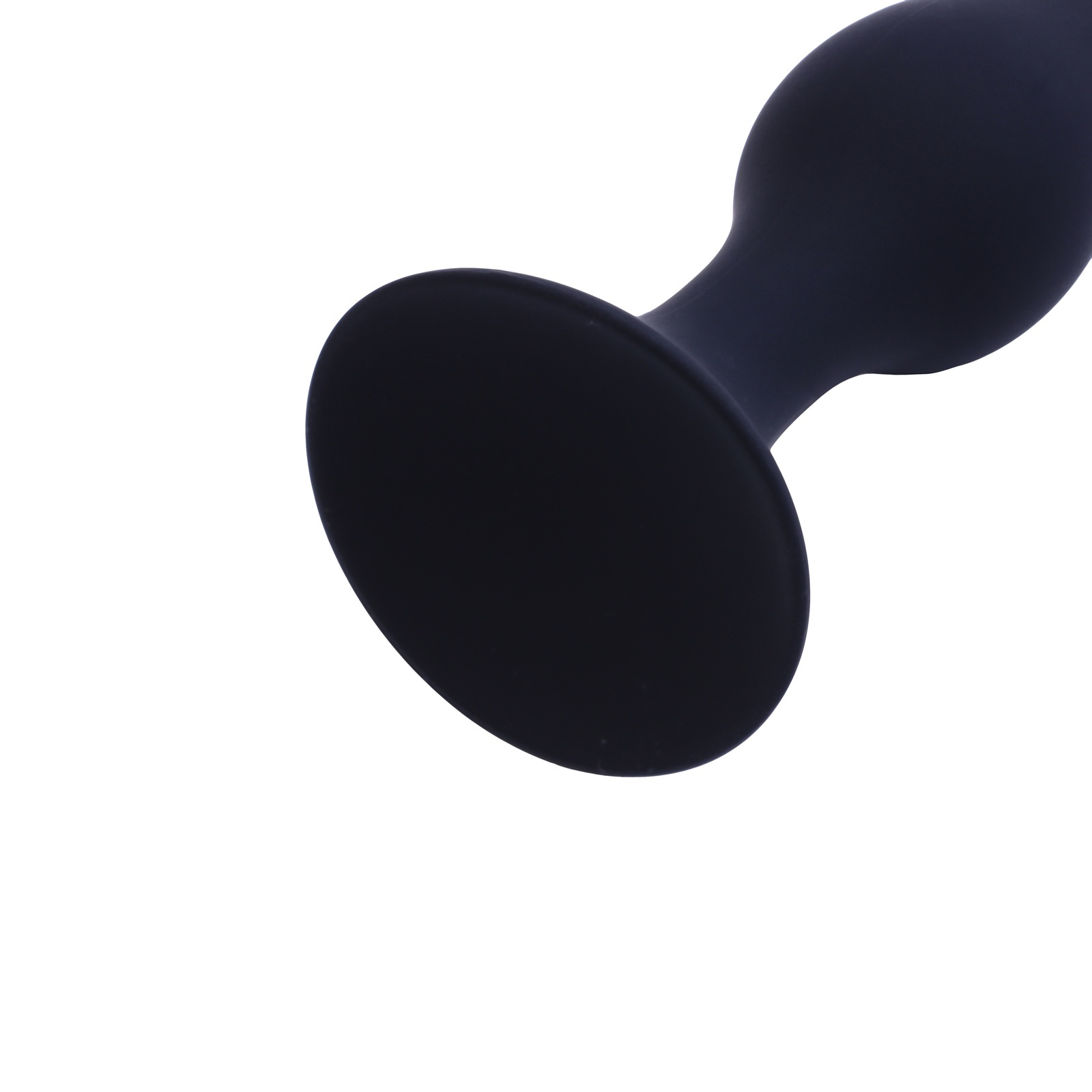 анальная пробка, оки-чпоки, конус, soft силикон, 11,5 х 2,8 см, черный  в Воронеже