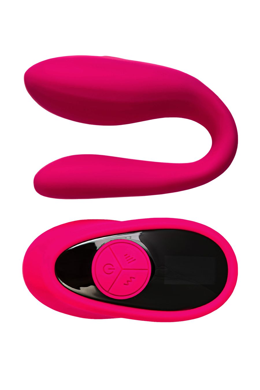 вибратор для пар eroteq prawno с пультом ду, силикон, розовый, 18 см в Воронеже