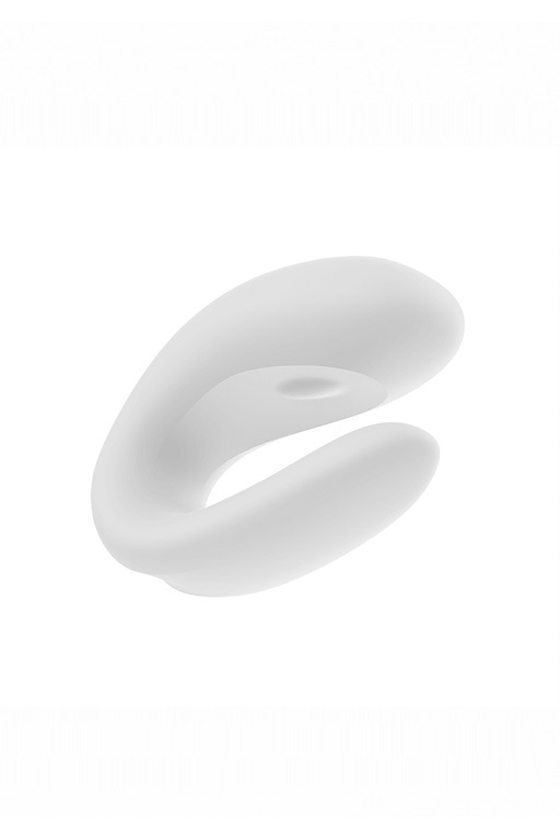 парный вибратор satisfyer double joy с возможностью управления через приложение (белый) в Воронеже