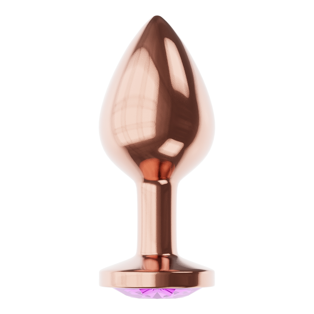 анальная пробка diamond amethyst shine s розовое золото 4025-01lola в Воронеже