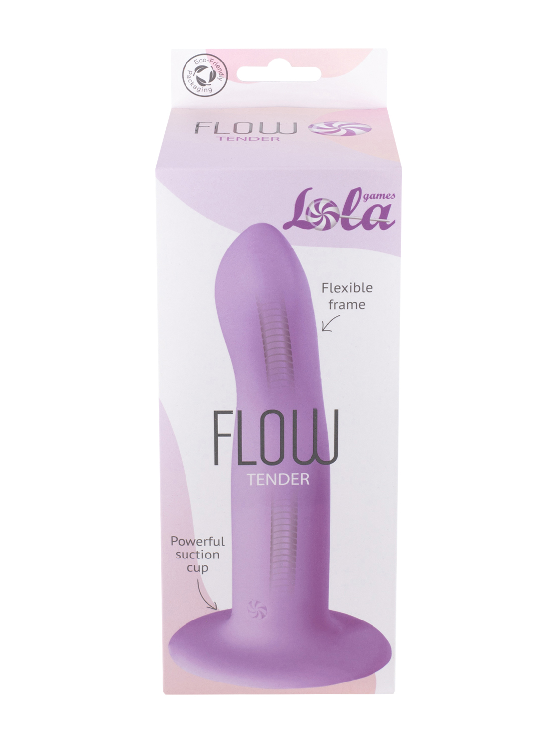 гнущийся нереалистичный дилдо flow tender 2042-01lola в Воронеже