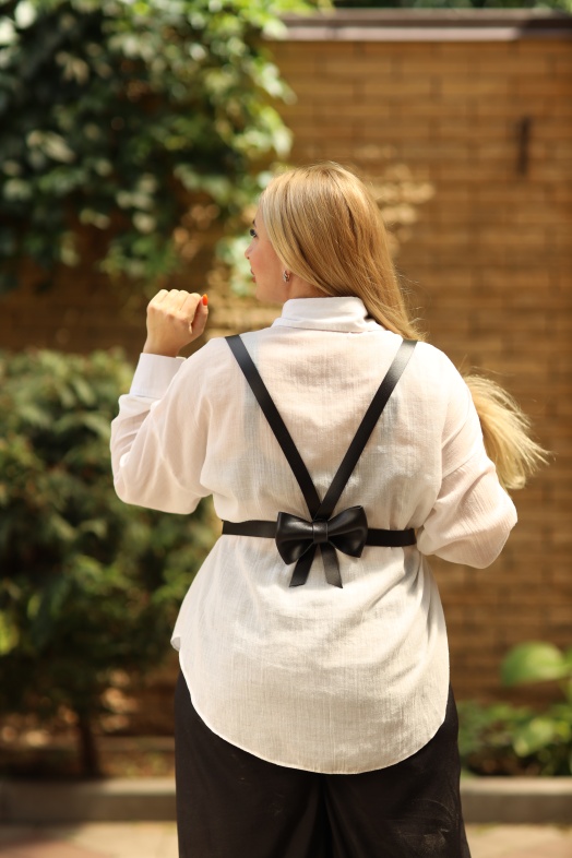 портупея с элегантным бантом plus size 300-40psars в Воронеже