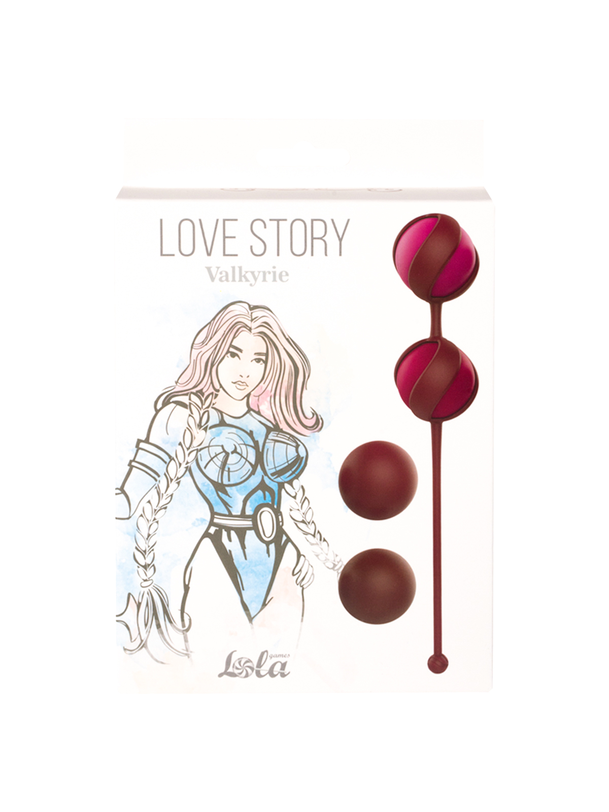 набор сменных вагинальных шариков love story valkyrie wine red 3013-02lola в Воронеже