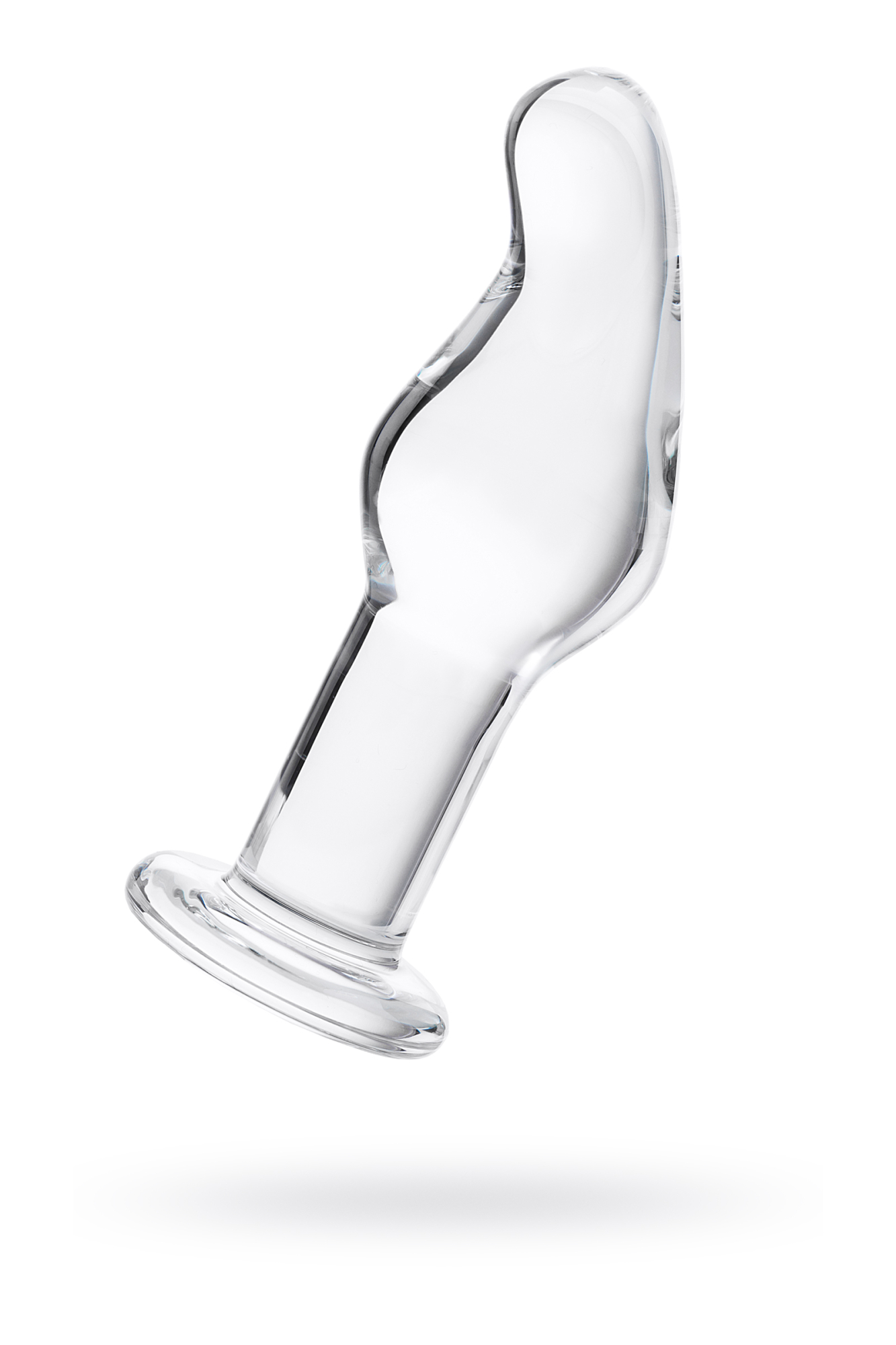 анальная втулка sexus glass, стекло, прозрачная, 14,5 см, ø 4 см в Воронеже