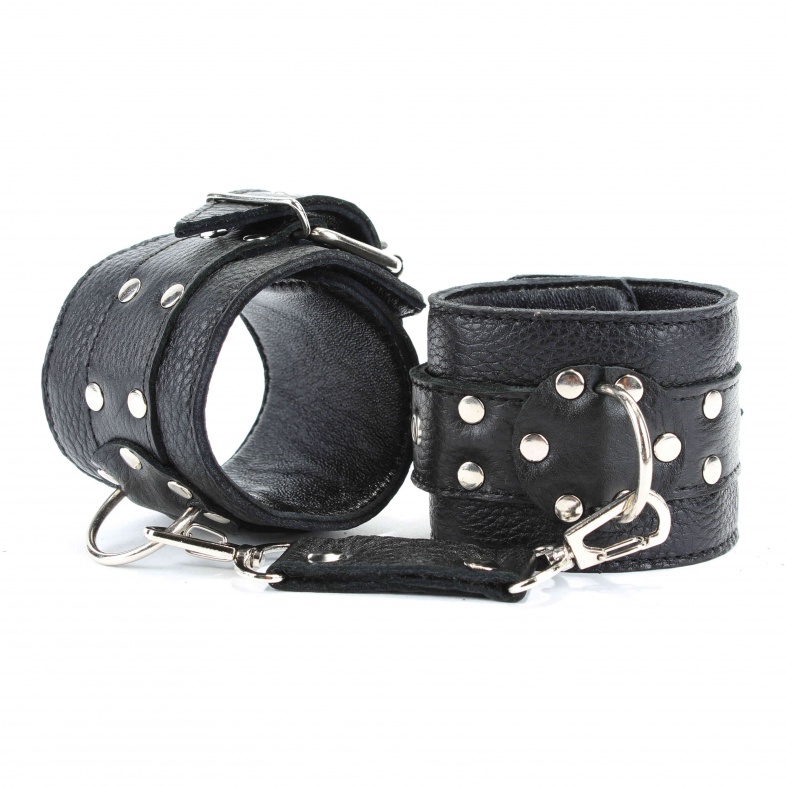 наручники из кожи с пряжкой 51004ars в Воронеже