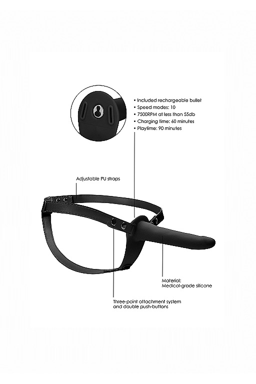 страпон adjustable с вибрацией в Воронеже