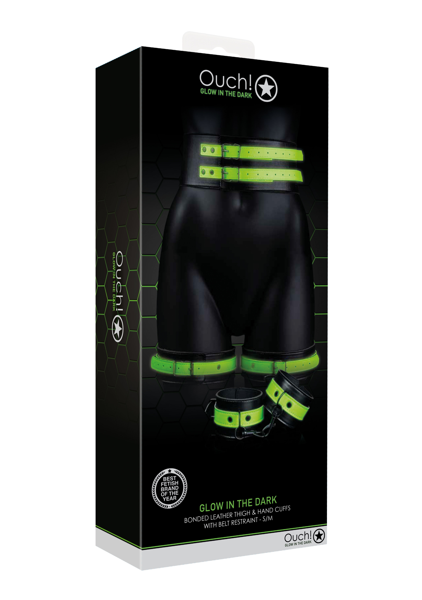 набор для бондажа thigh cuffs & belt (s/m) в Воронеже