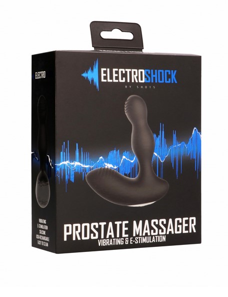Массажер простаты с электростимуляцией Prostate massager Shots Electroshock