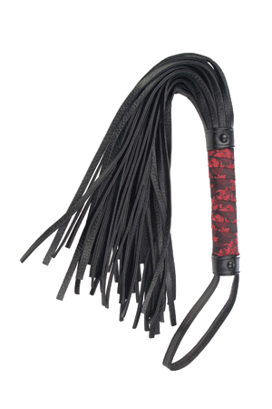 многохвостая гладкая плеть (флогер) scandal flogger в Воронеже