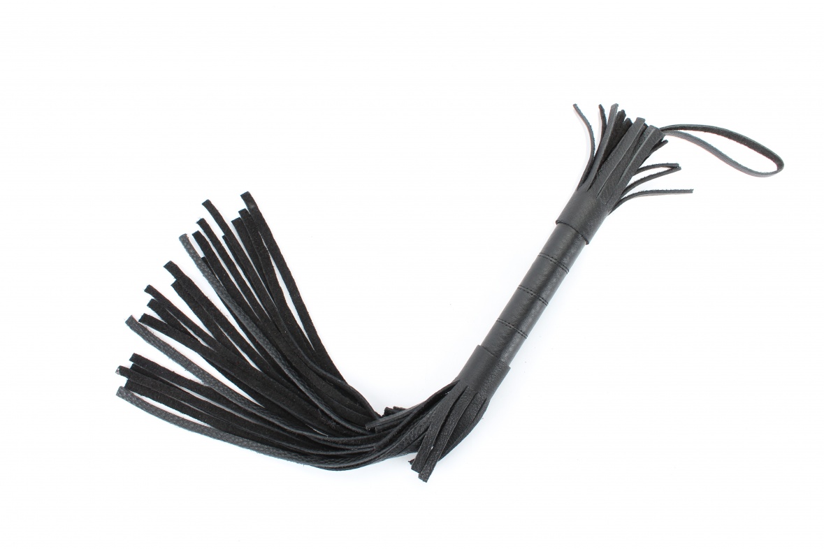 плетка короткая из натуральной кожи черная 54003ars в Воронеже
