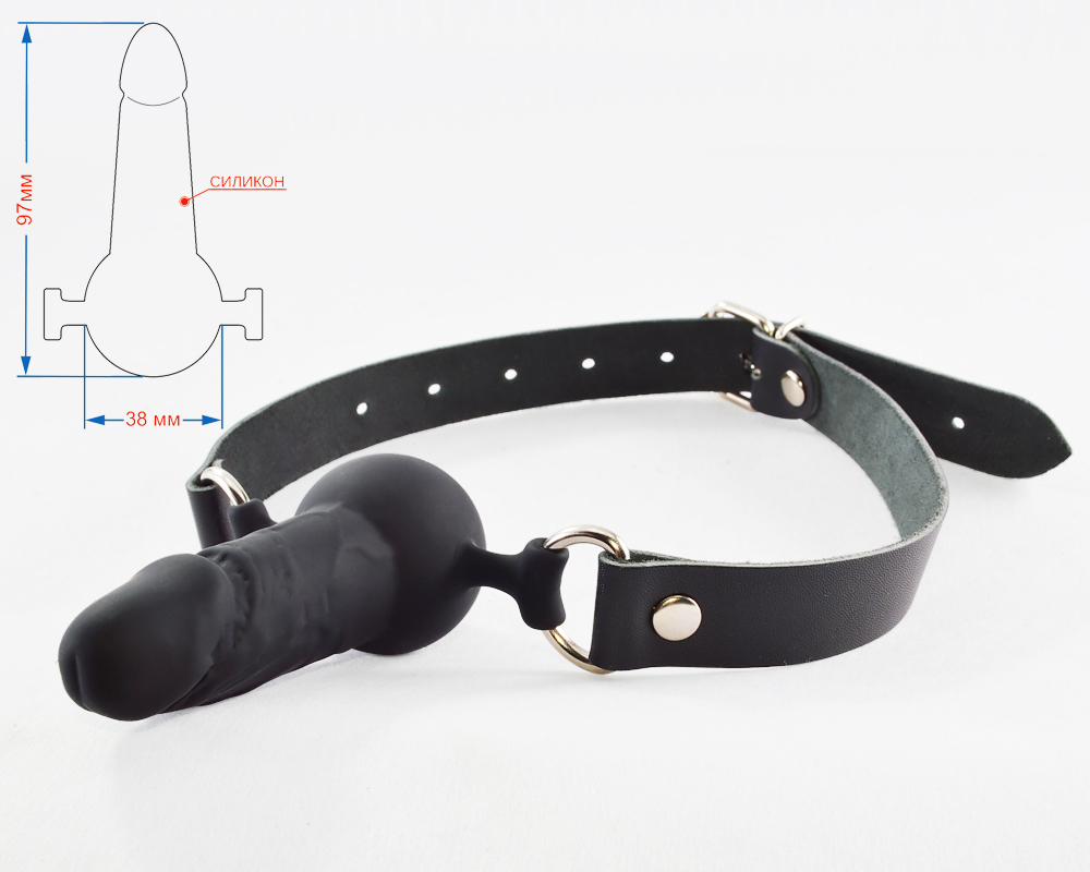 кляп-шар с фаллосом 3149-1 в Воронеже