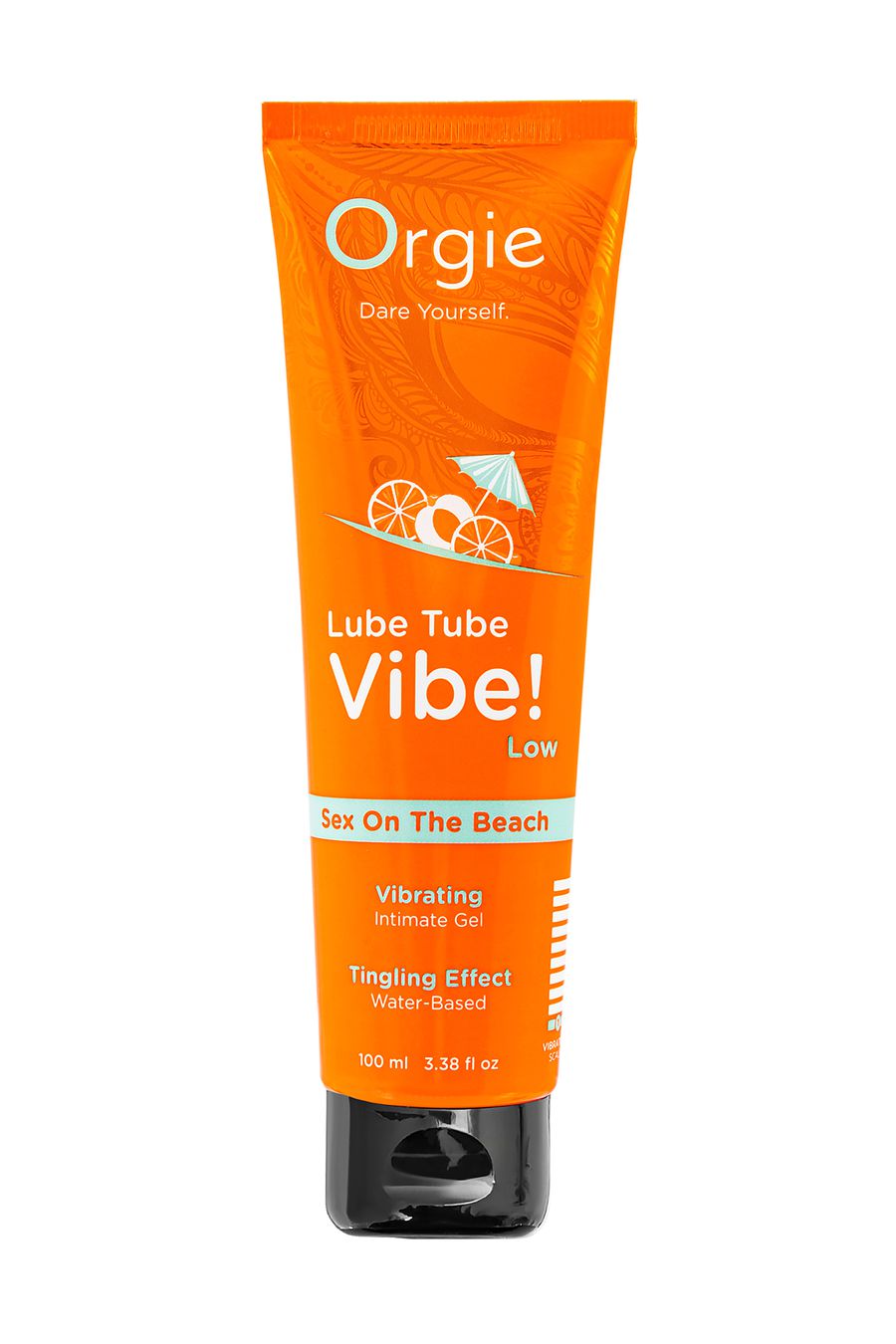 интимный гель с легким эффектом вибрации orgie vibe! low - sex on the beach на водной основе, 100 мл в Воронеже