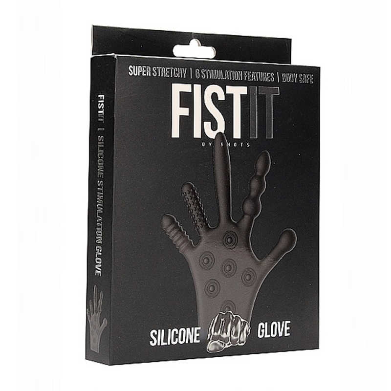 перчатка для фистинга, черная, силиконовая в Воронеже