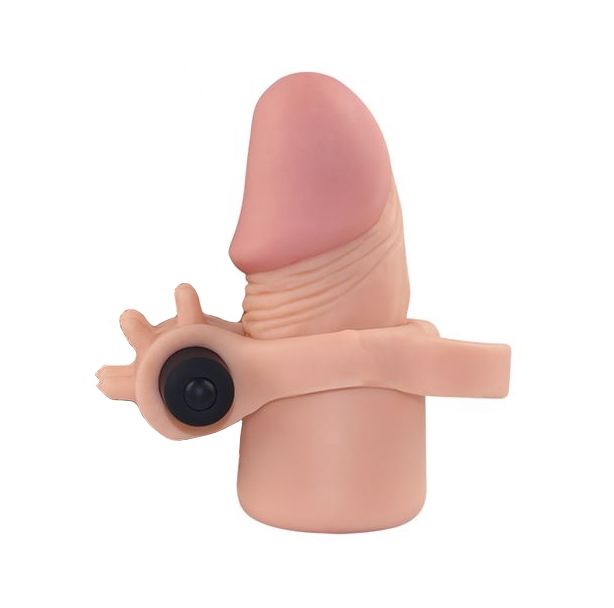 насадка на член lovetoy pleasure x-tender 7 inch, с вибрацией в Воронеже