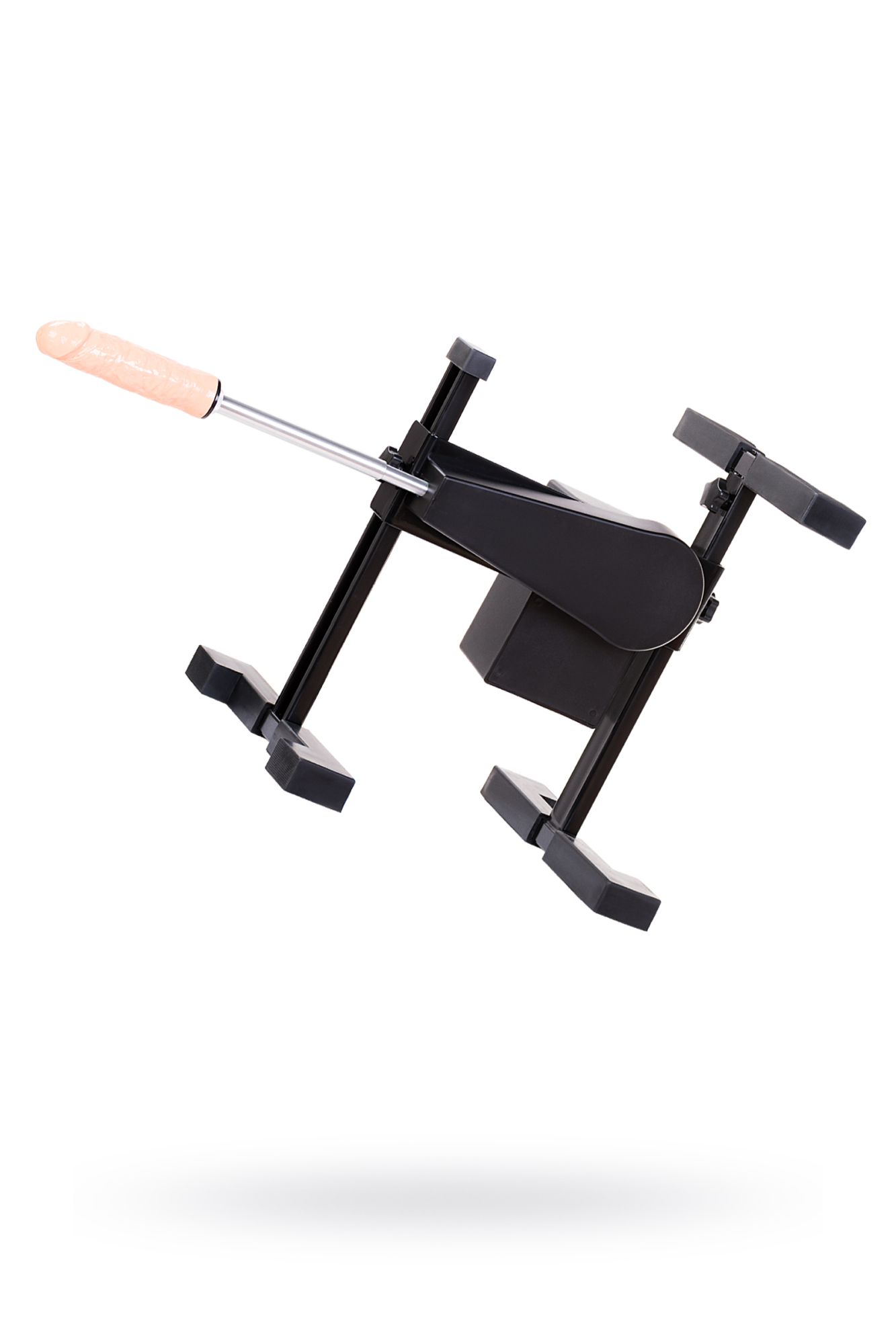 секс-машина diva my pleasure, с двумя насадками, металл, черная, 33 см в Воронеже