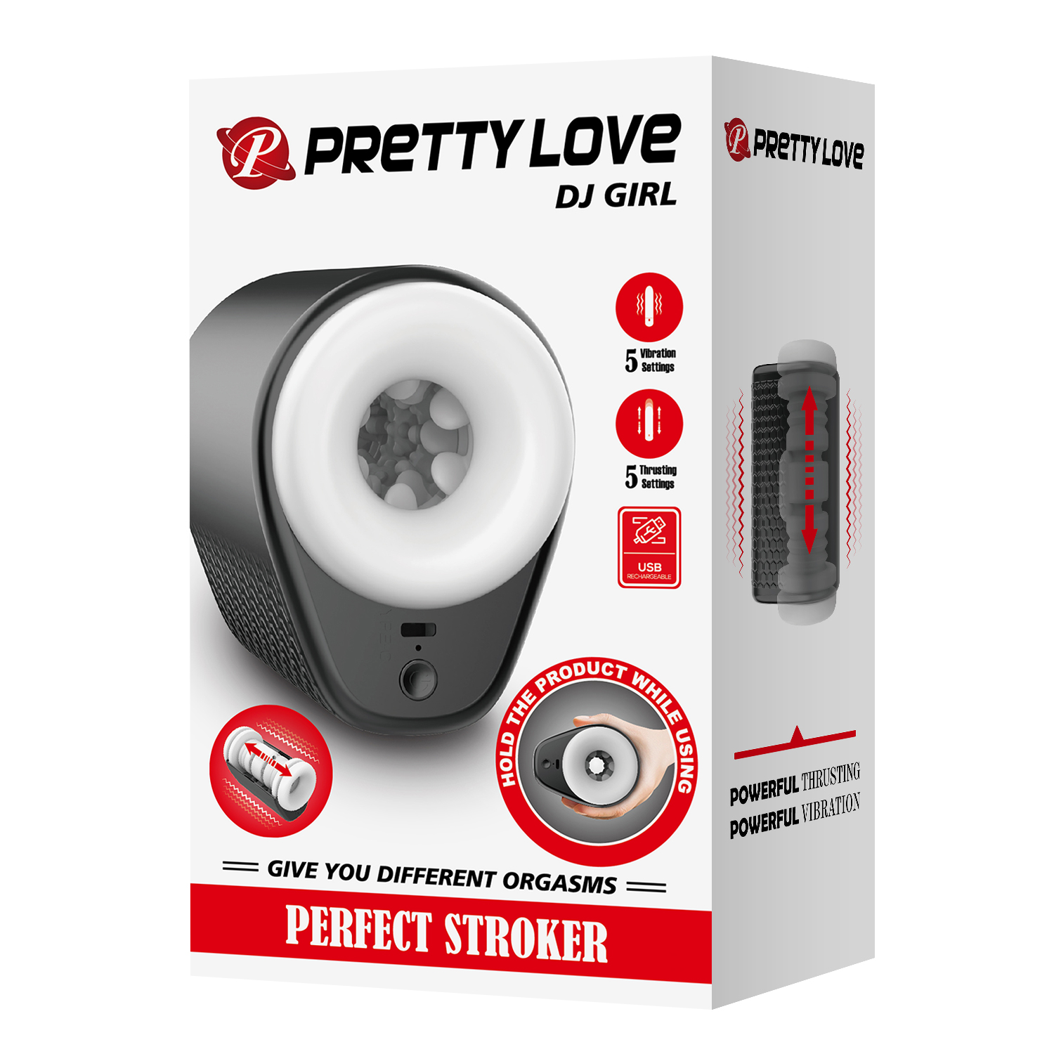 мастурбатор с вибрацией pretty love dj girl bm-00900t92 в Воронеже