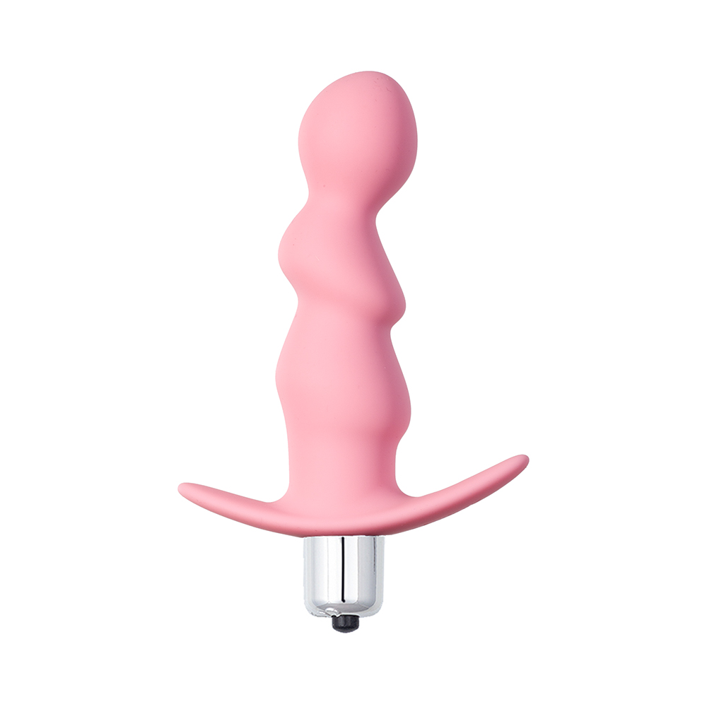 анальная пробка с вибрацией spiral anal plug pink (батарейки ааа) 5008-01lola в Воронеже