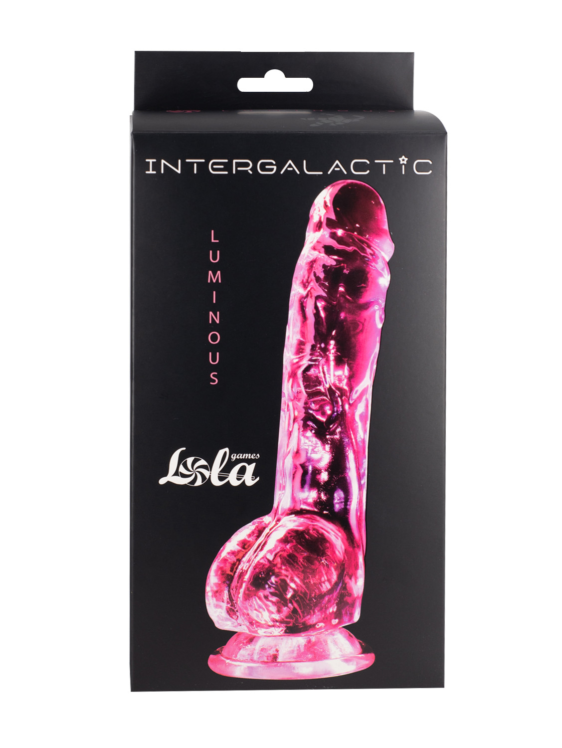 прозрачный дилдо intergalactic luminous pink 7086-01lola в Воронеже