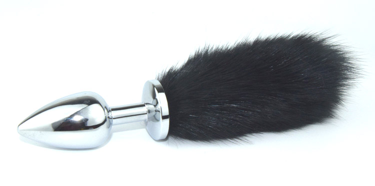 пробка металлическая с черным хвостиком размер s 47158-mm в Воронеже