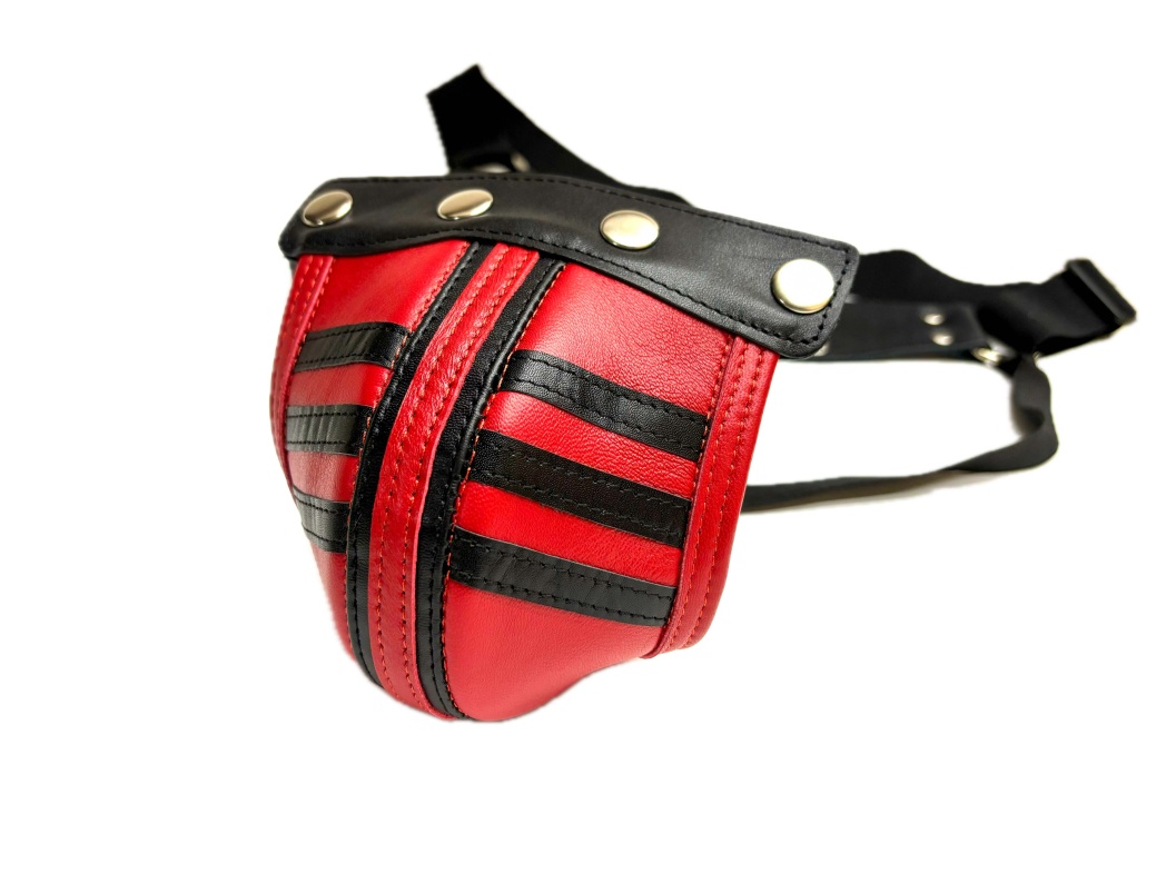 Эротическое трусы мужские boys arsenal red 3 stripes кожаные 52024ars в Воронеже