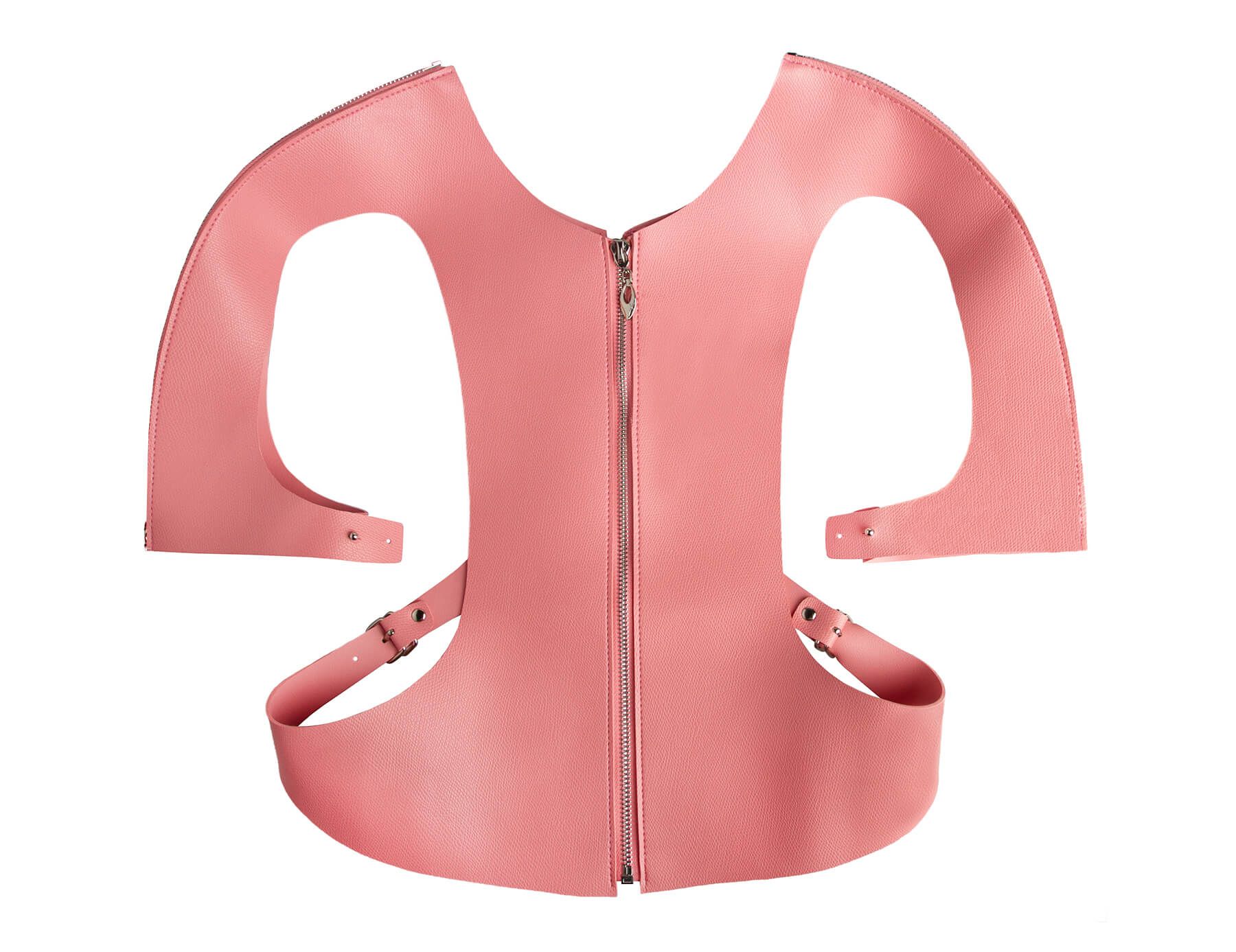 Корсет Lapin Rose Harness 055, One Size, розовый