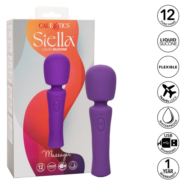 универсальный вебромассажер stella liquid silicone massager в Воронеже