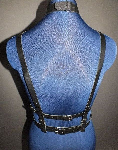 Эротическое бондажный комплект подиум с ошейником, черный в Воронеже