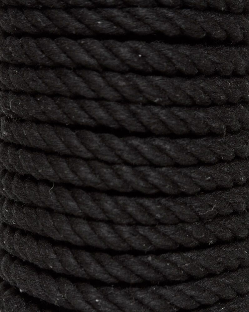 хлопковая веревка для шибари pinkrabbit черная, 10 м в Воронеже