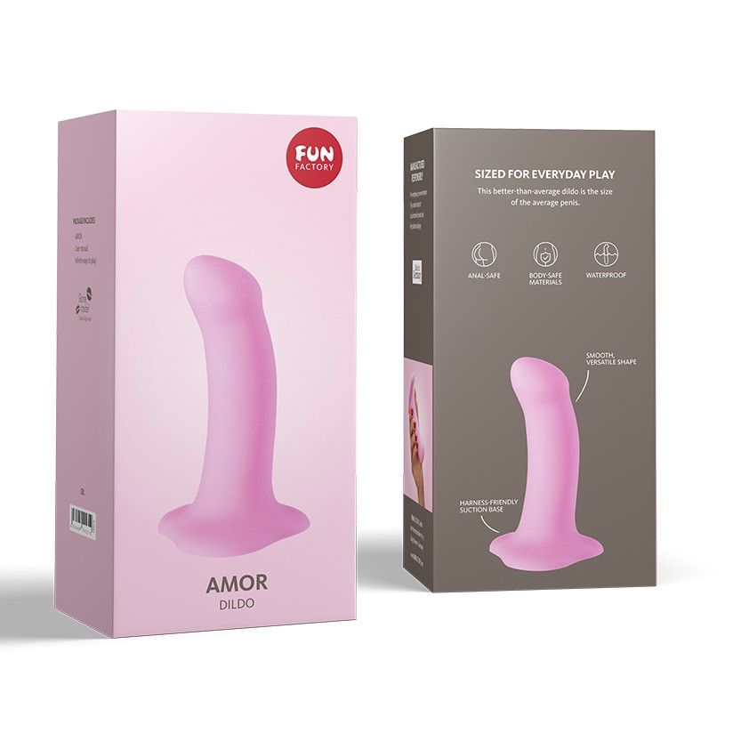 фаллоимитатор fun factory amor, розовый в Воронеже