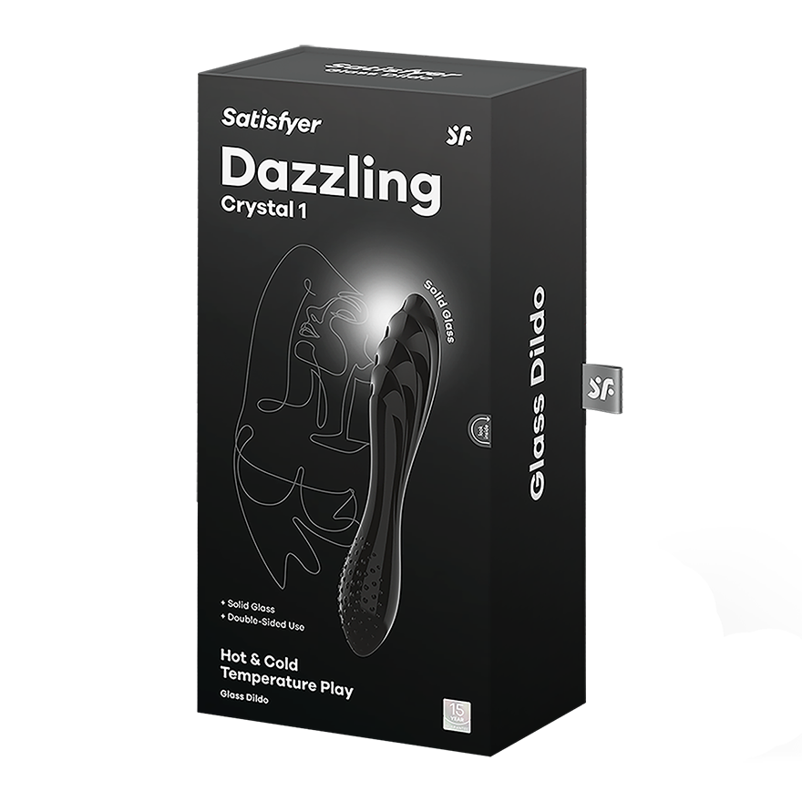 Фаллоимитатор Satisfyer Dazzling Crystal 1 black 045924SA