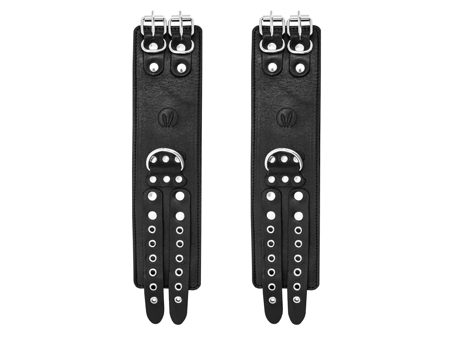 наручи декоративные широкие pinkrabbit с подкладкой, черные в Воронеже