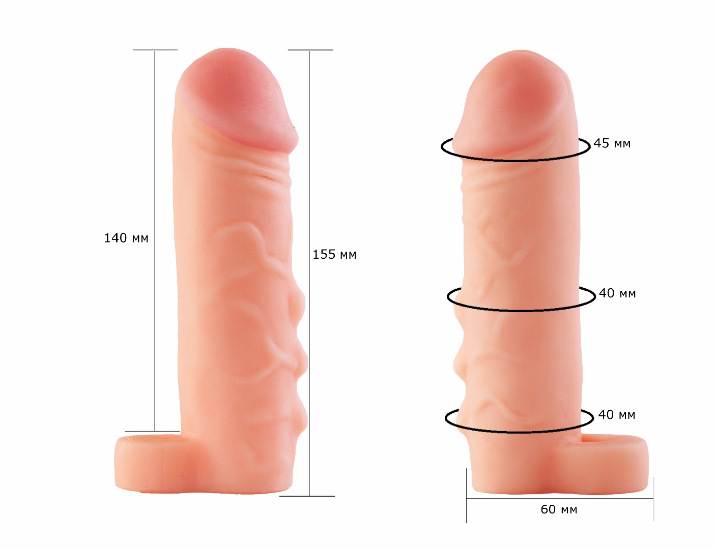 фаллоудлинитель с кольцом cock next 692203ru в Воронеже