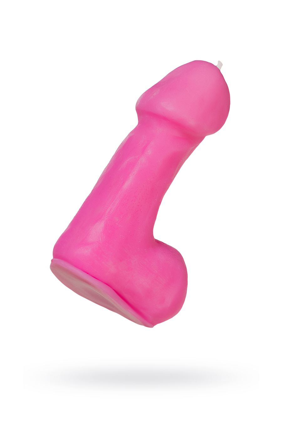 свеча pecado bdsm «пенис средний», розовая, 47 гр. в Воронеже