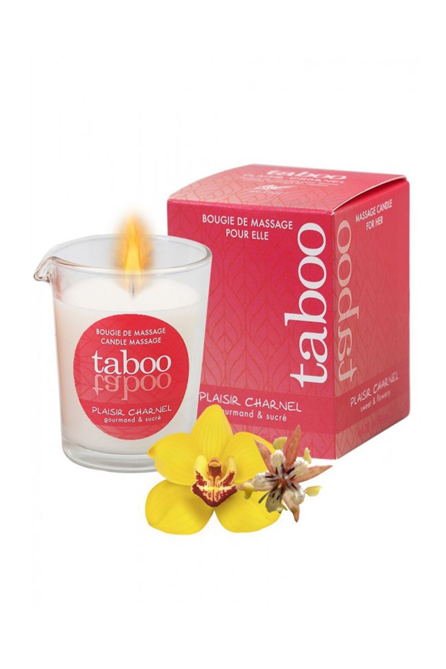 массажное аромамасло для женщин ruf taboo плотское удовольствие(plaisir charnel), цветок какао, 60мл в Воронеже