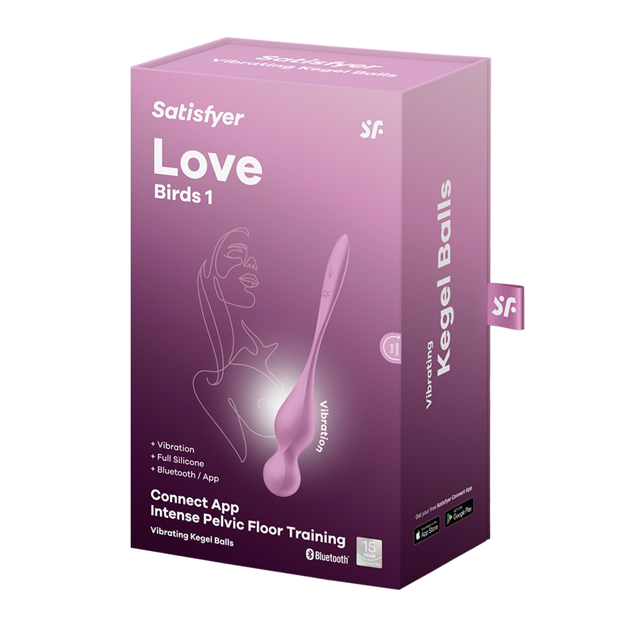 вагинальные шарики с вибрацией satisfyer love birds 1 pink 002927sa в Воронеже