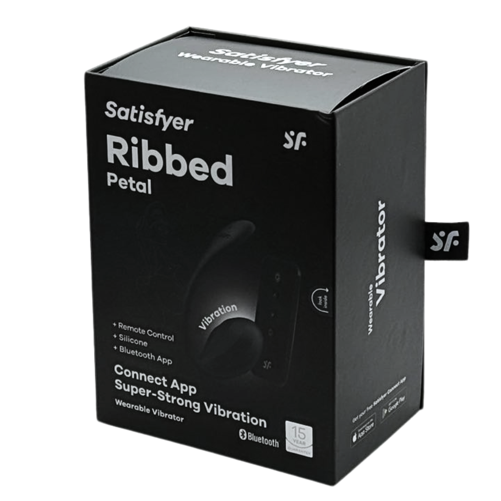 Вибратор Satisfyer Ribbed Petal black 002767SA