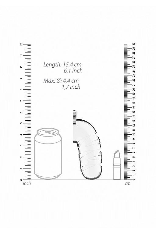 мужской пояс верности cock cage model 17 chastity 5.5" в Воронеже