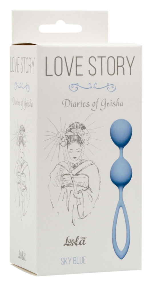 вагинальные шарики love story diaries of a geisha sky blue 3005-04lola в Воронеже