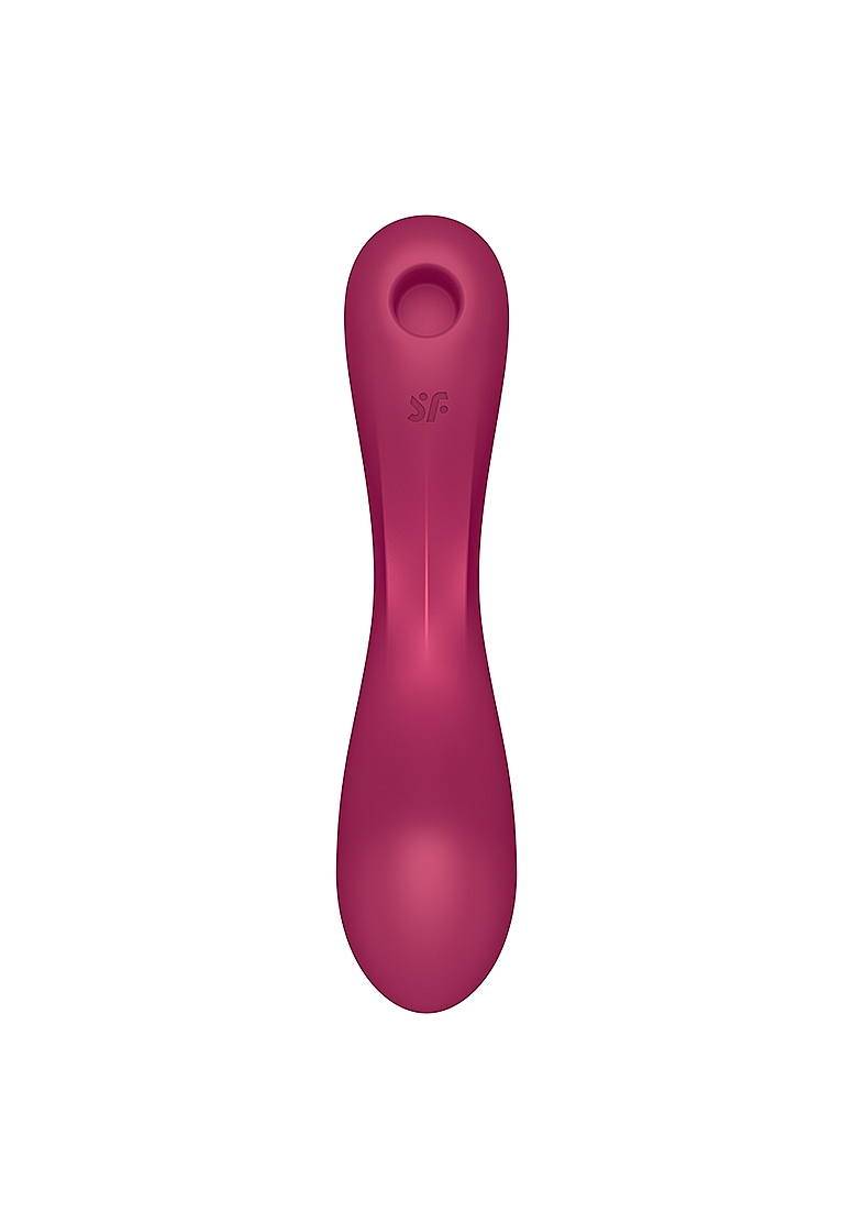 вибромассажер curvy trinity 1, красный в Воронеже