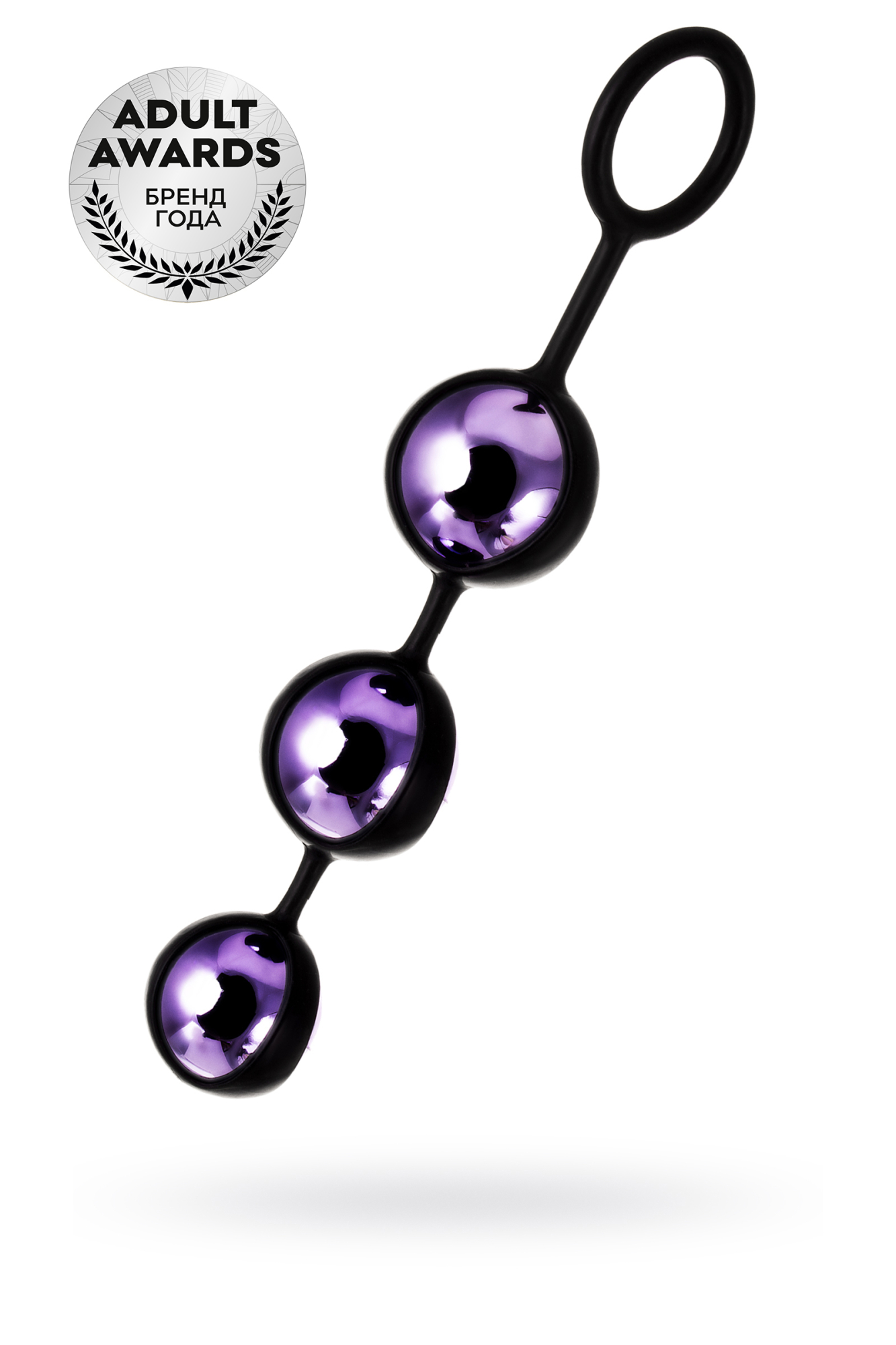 Вагинальные шарики TOYFA A-Toys Hony, ABS пластик, фиолетовый, 18,5 см