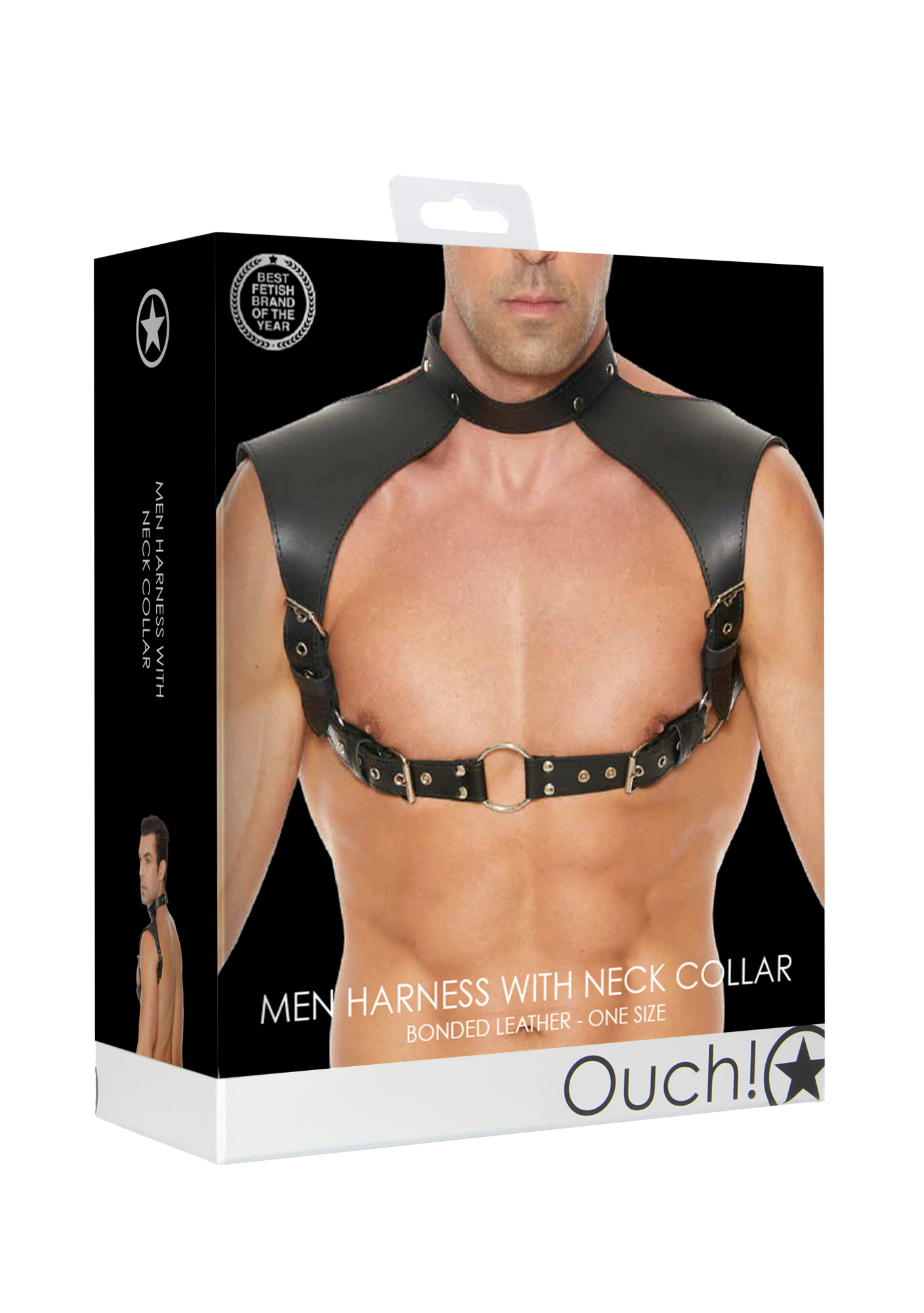Мужская сбруя (портупея) Men Harness with Neck Collar