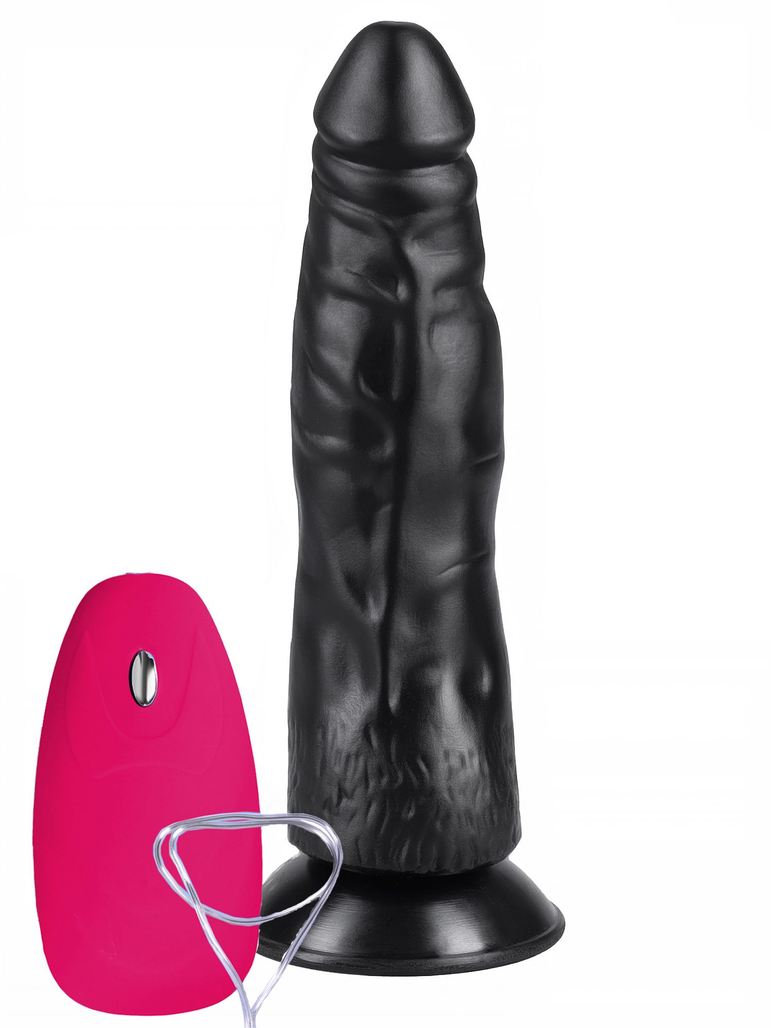 вибромассажер с присоской №3, чёрный в Воронеже