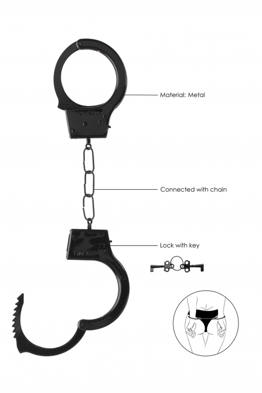 металлические наручники beginner's handcuffs в Воронеже