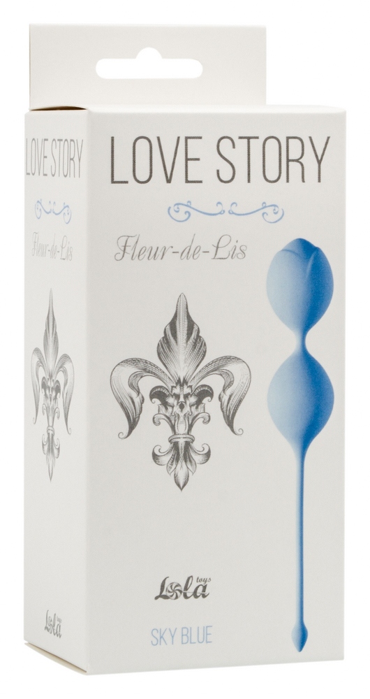 вагинальные шарики love story fleur-de-lis sky blue 3006-04lola в Воронеже