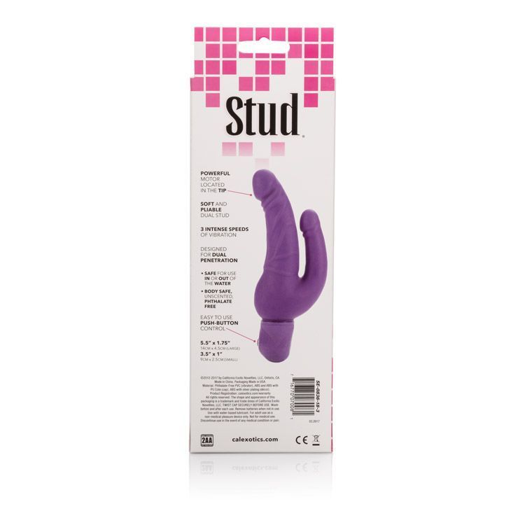 вибратор california exotic novelties power stud over & under, фиолетовый в Воронеже