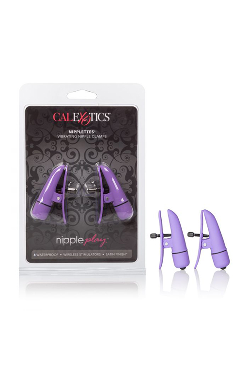 Зажимы-прищепки с вибрацией Nipple Play Nipplettes