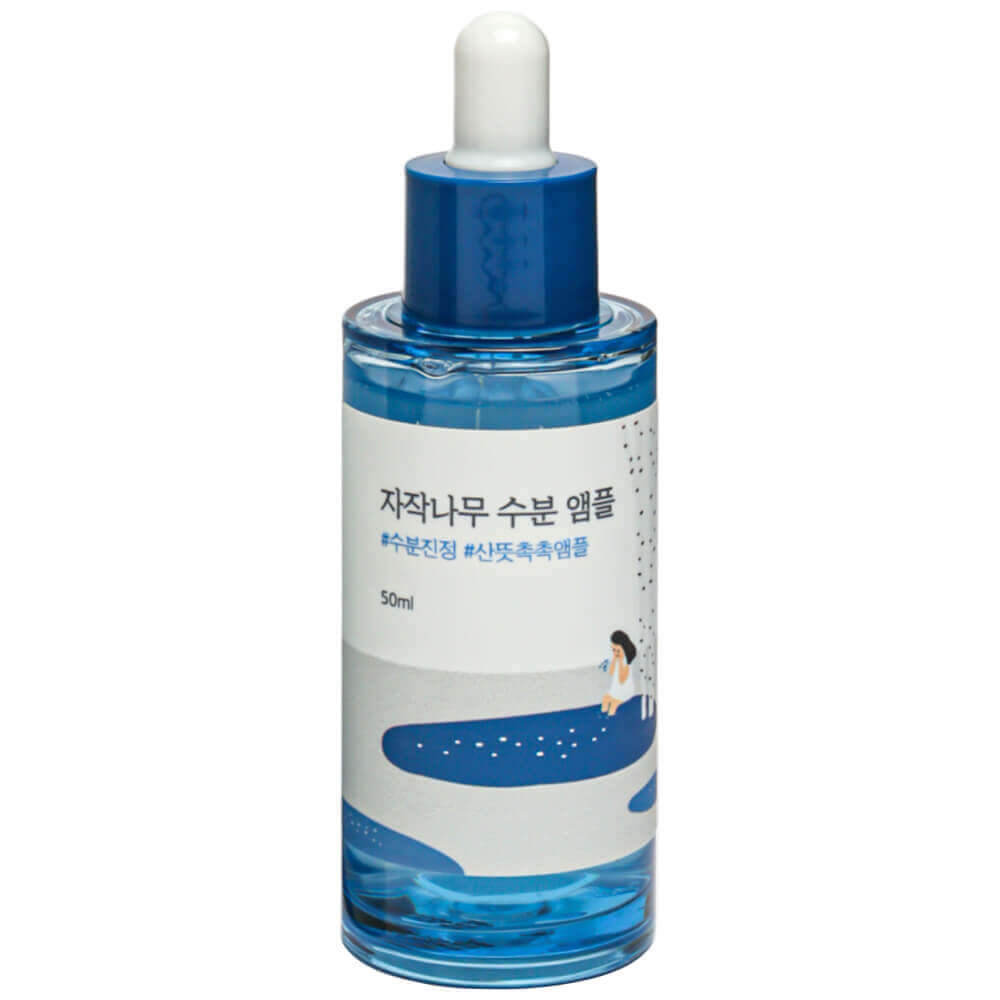 round lab birch juice moisturizing ampoule, липосомальная ампула для интенсивного увлажнения 50 мл в Воронеже