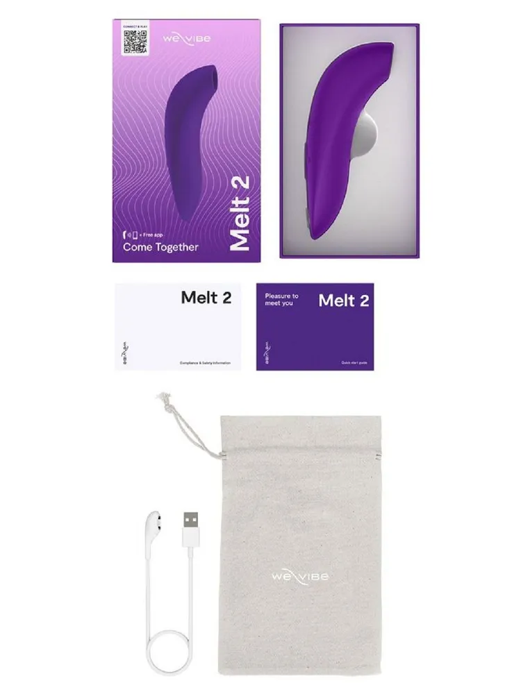 бесконтактный клиторальный стимулятор we-vibe melt 2 фиолетовый в Воронеже